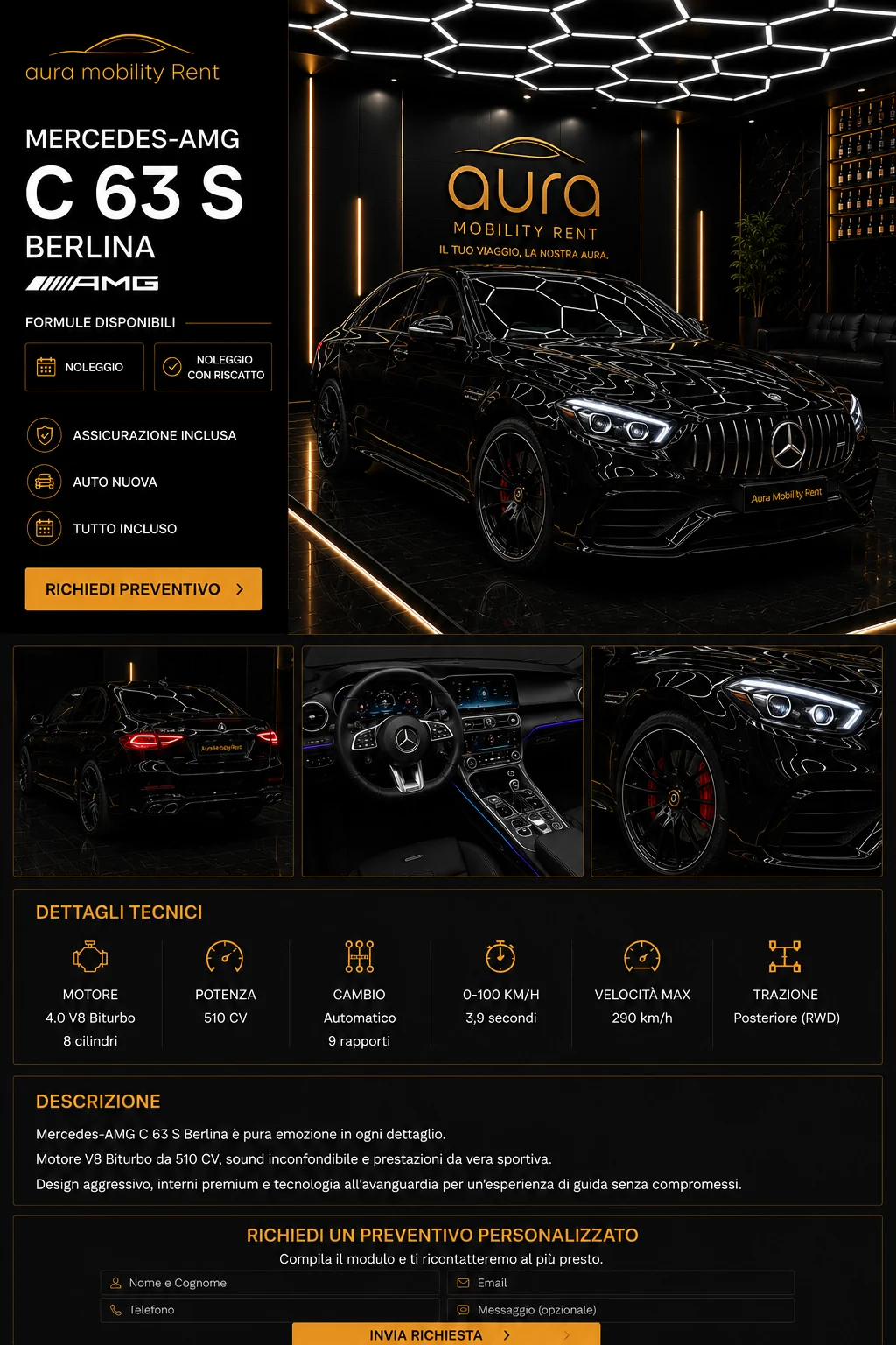 Mercedes-AMG C 63 S Berlina